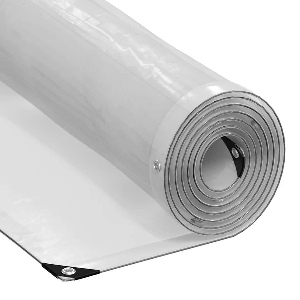 Przezroczysta plandeka z oczkami 8x12 m Polietylen Lumarko!