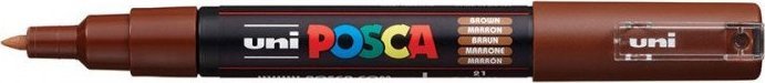 Uni MARKER PLAKATOWY UNI POSCA PC-1M BRĄZOWY