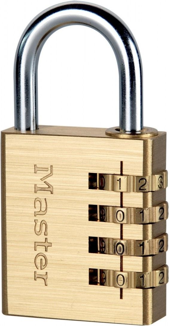 MasterLock Kłódka 604EURD z szyfrem (3ZM085)