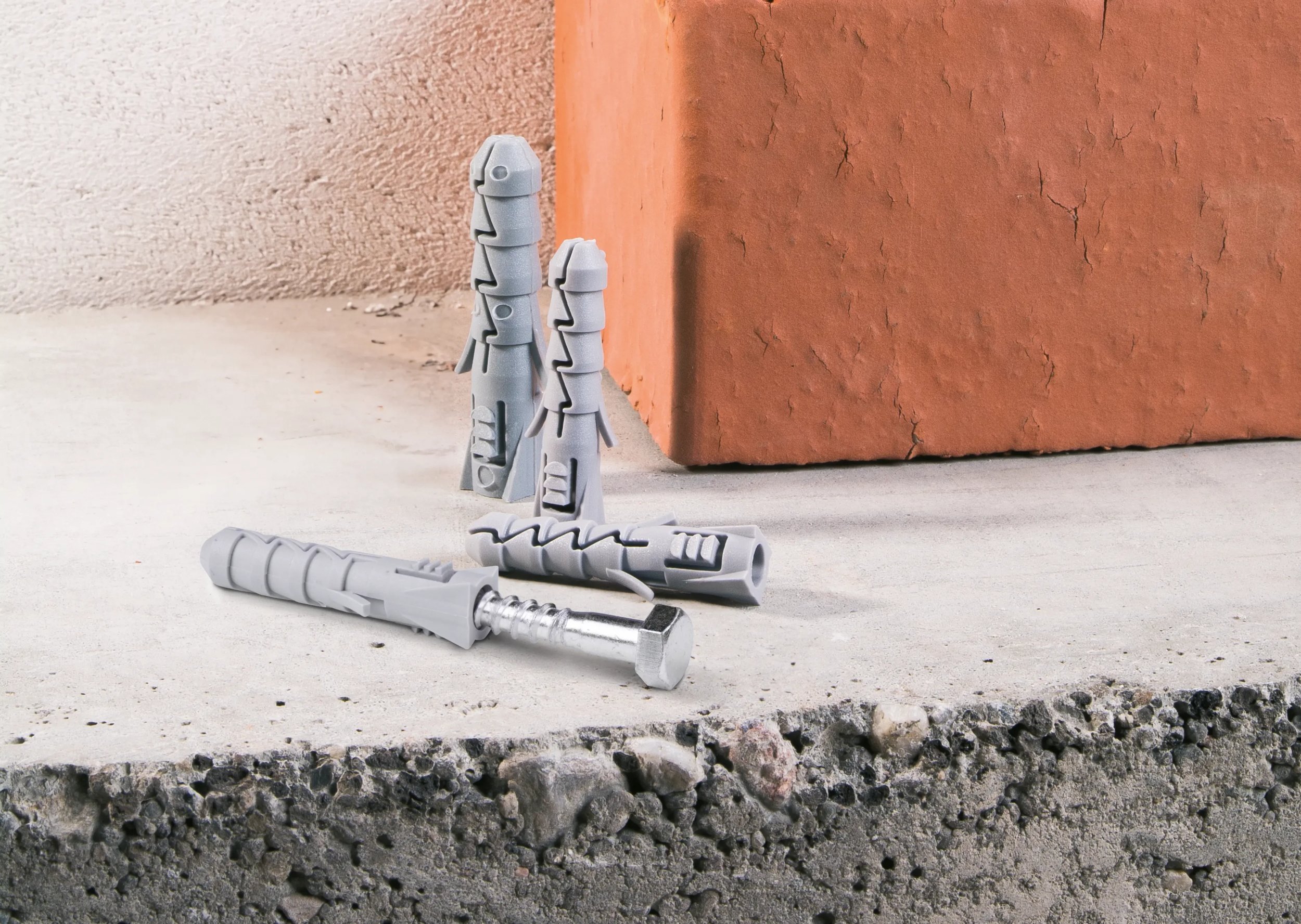 Kołek rozporowy FIX fi 14 z wkrętem z łbem sześciokątnym DIN 571 10,0x80 mm polipropylen