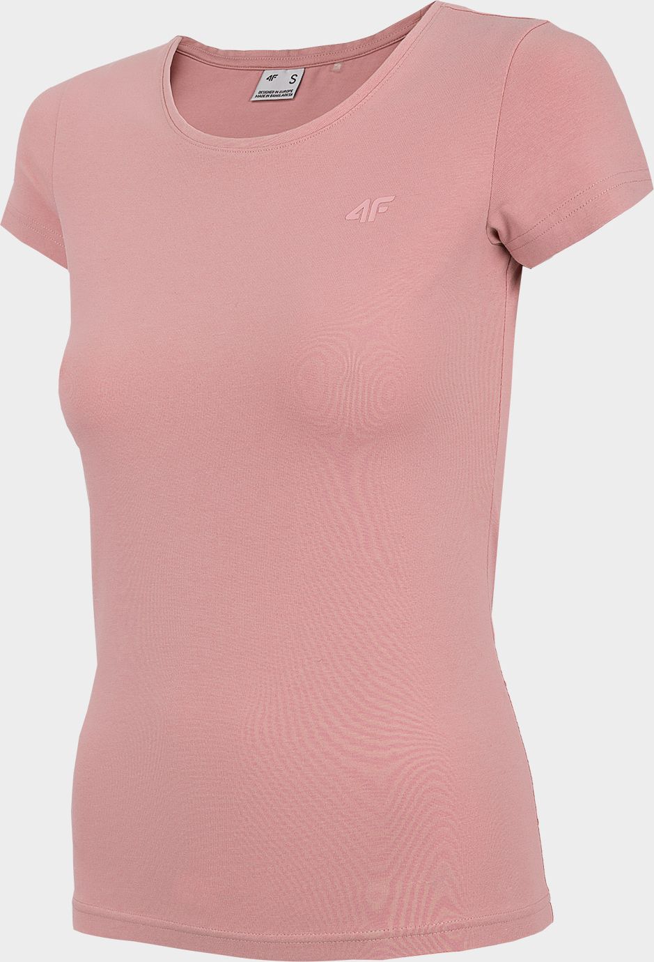 4f Koszulka damska H4Z22-TSD350 Jasny róż r.M