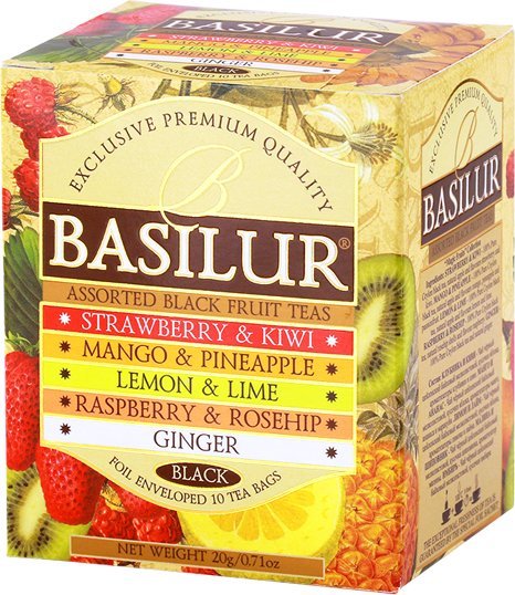 Basilur Herbata czarna owoce Basilur Assorted Magic Fruits