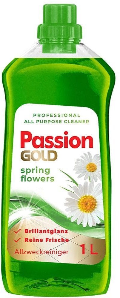 PASSION GOLD Uniwersalny płyn do mycia podłóg Wiosenne kwiaty 1 L