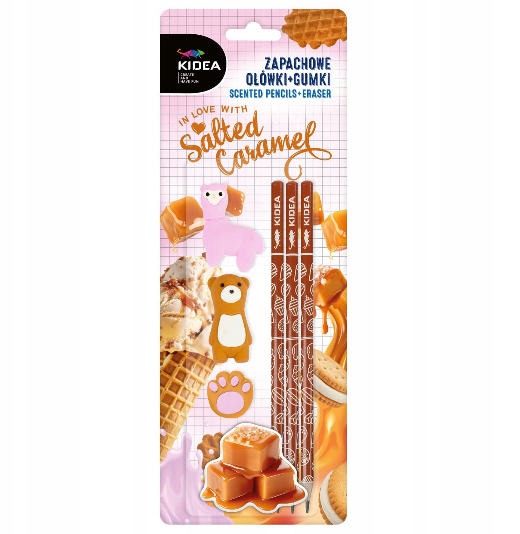 OLOWEK ZAPACH HB GUM ZAPACH KPL6SZT KARMEL KIDEA