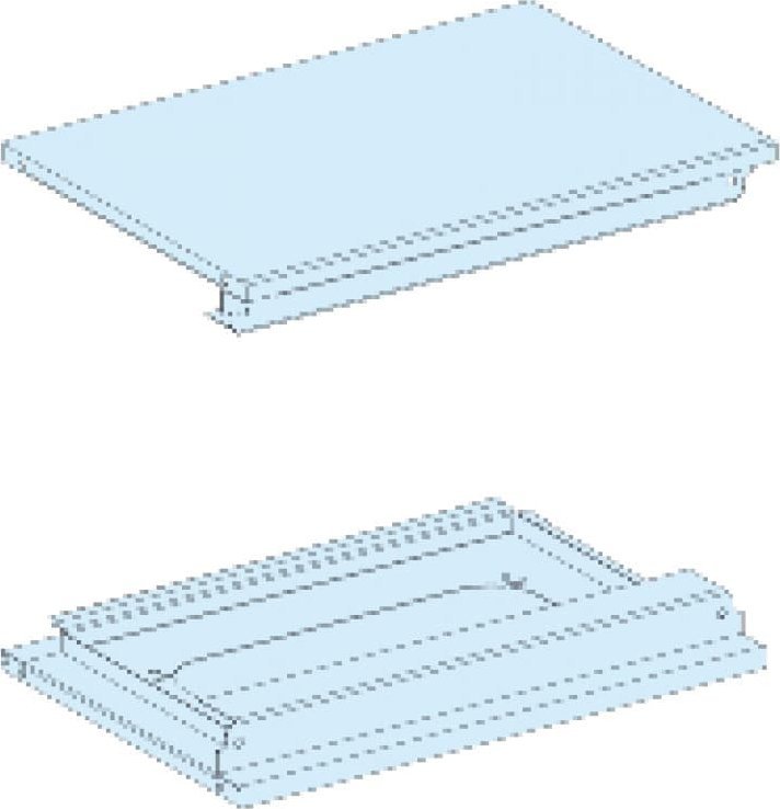 Schneider Electric Prisma Plus G Pokrywy górne i dolne do łączenia w poziomie 450x300mm IP55 LVS08372