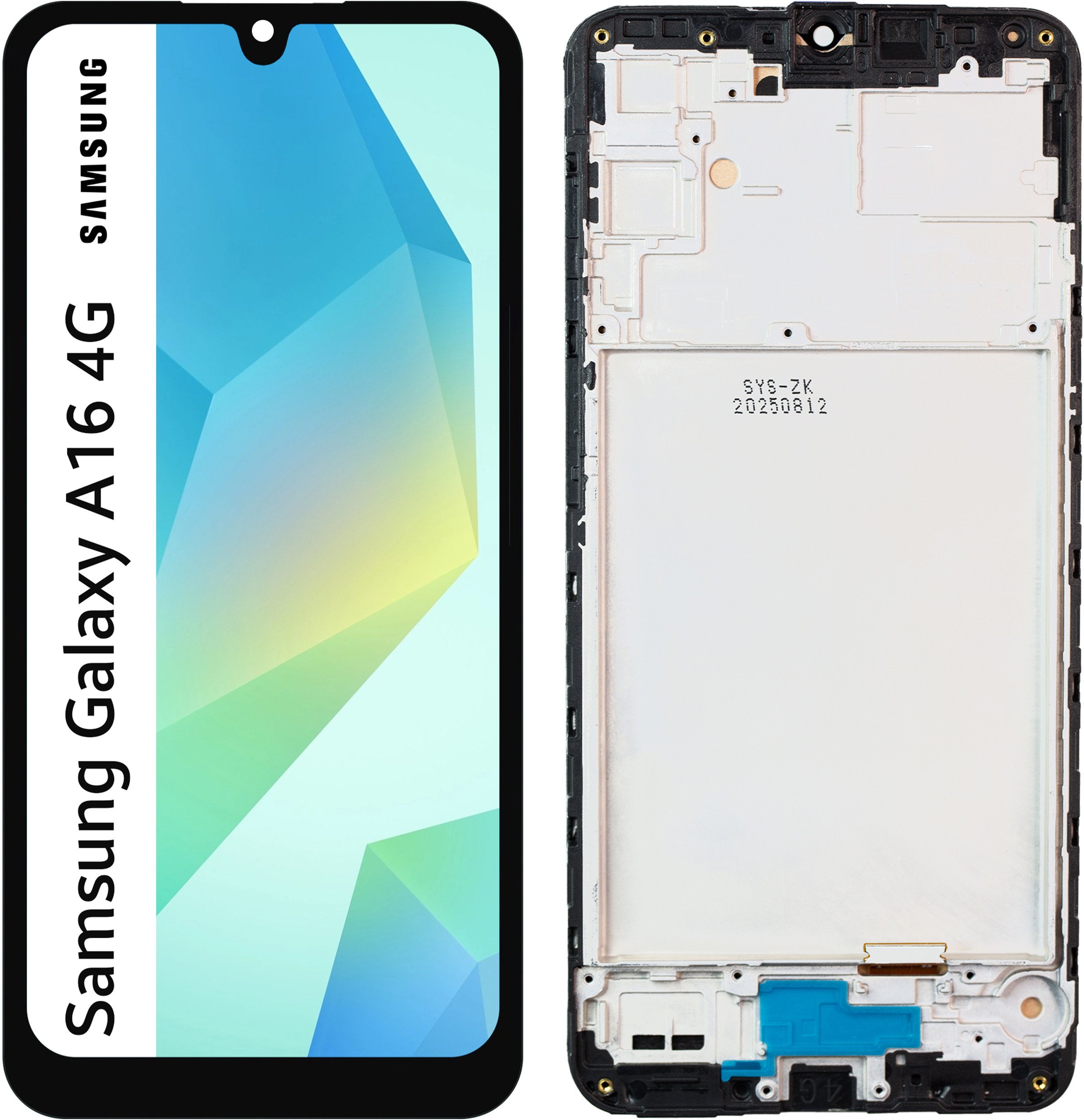 Wyświetlacz do Samsung Galaxy A16 4G Ekran LCD Incell Ramka SM-A165F (5904858352364)