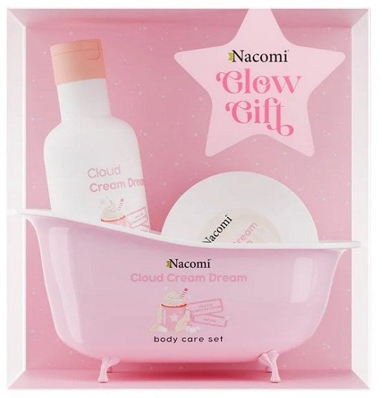 NACOMI Cloud Cream Dream żel pod prysznic 300ML + kremowe masło do ciała 100ml