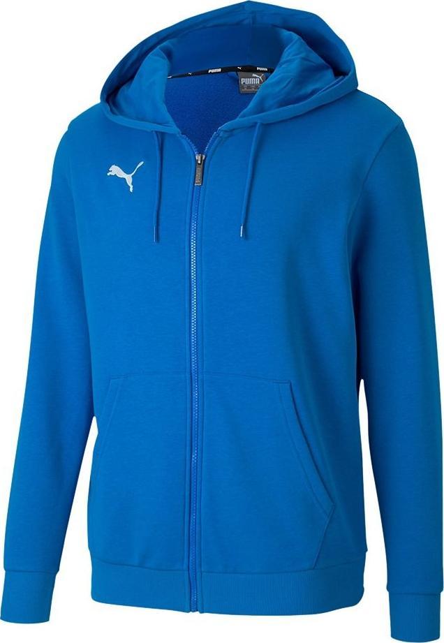 Puma Bluza męska Puma teamGOAL 23 Casuals Hooded Jacket niebieska 656708 02 S