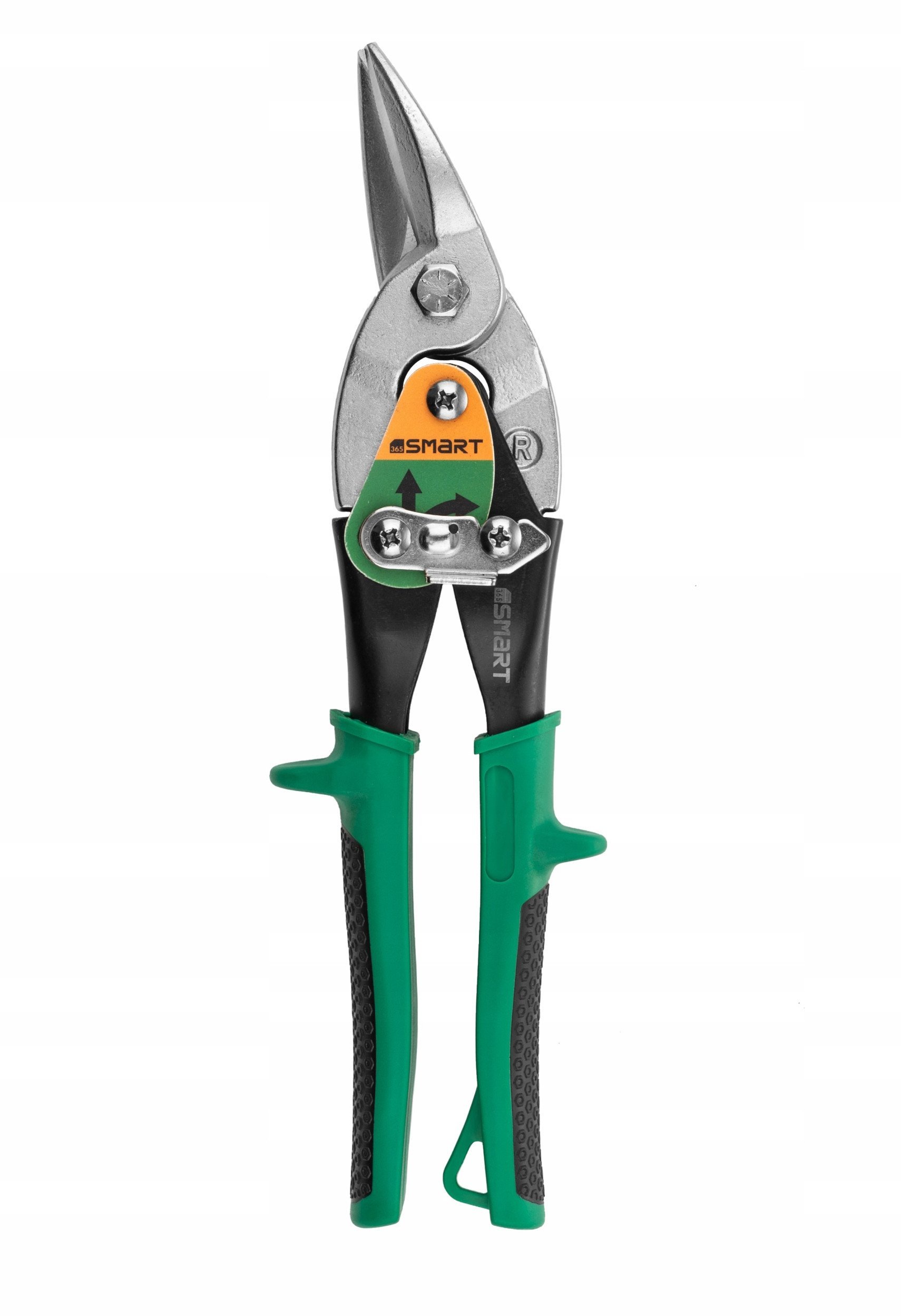 nożyce do blachy soft grip, 240 mm, crmo, prawe