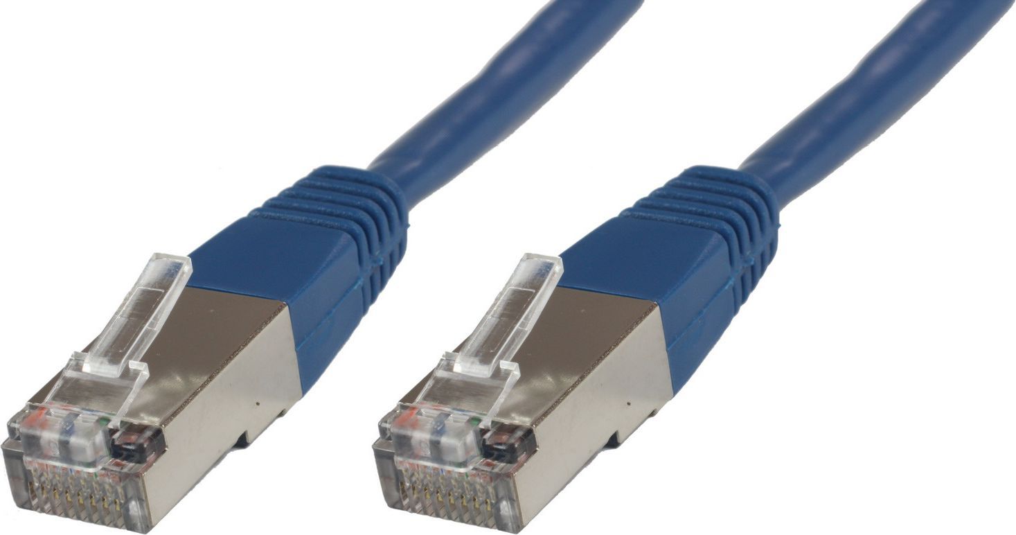 MicroConnect RJ-45/RJ-45 kat.6 S/FTP Niebieski 10m (SSTP610B)