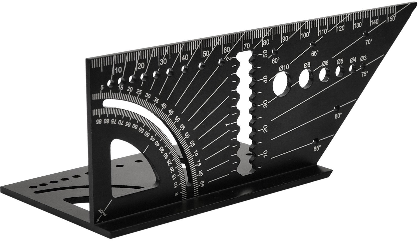 Kątownik stolarski japoński trójwymiarowy (10/90/100)