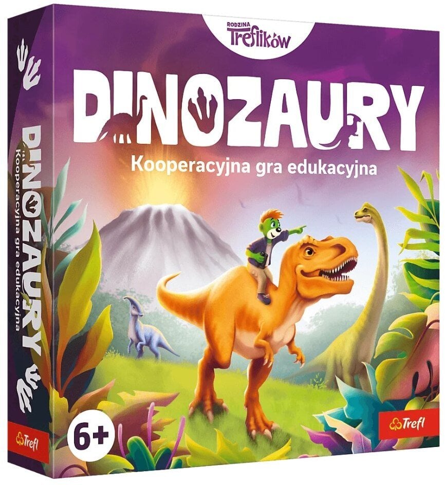 Trefl Gra edukacyjna DinozauryRodzina Treflików 02912 Gry
