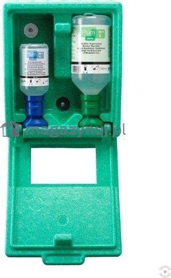 Topserw Zestaw naścienny zamykany COMBI z roztworem do płukania oczu