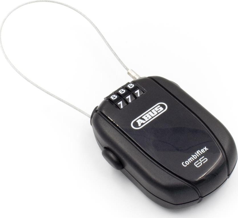 Abus Zapięcie rowerowe Abus Combiflex StopOver 65 black, szyfr, 65 cm
