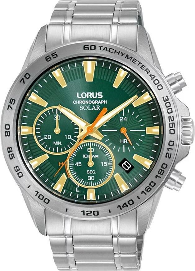 Zegarek Lorus Zegarek Lorus męski RZ505AX9 Chronograf Solar