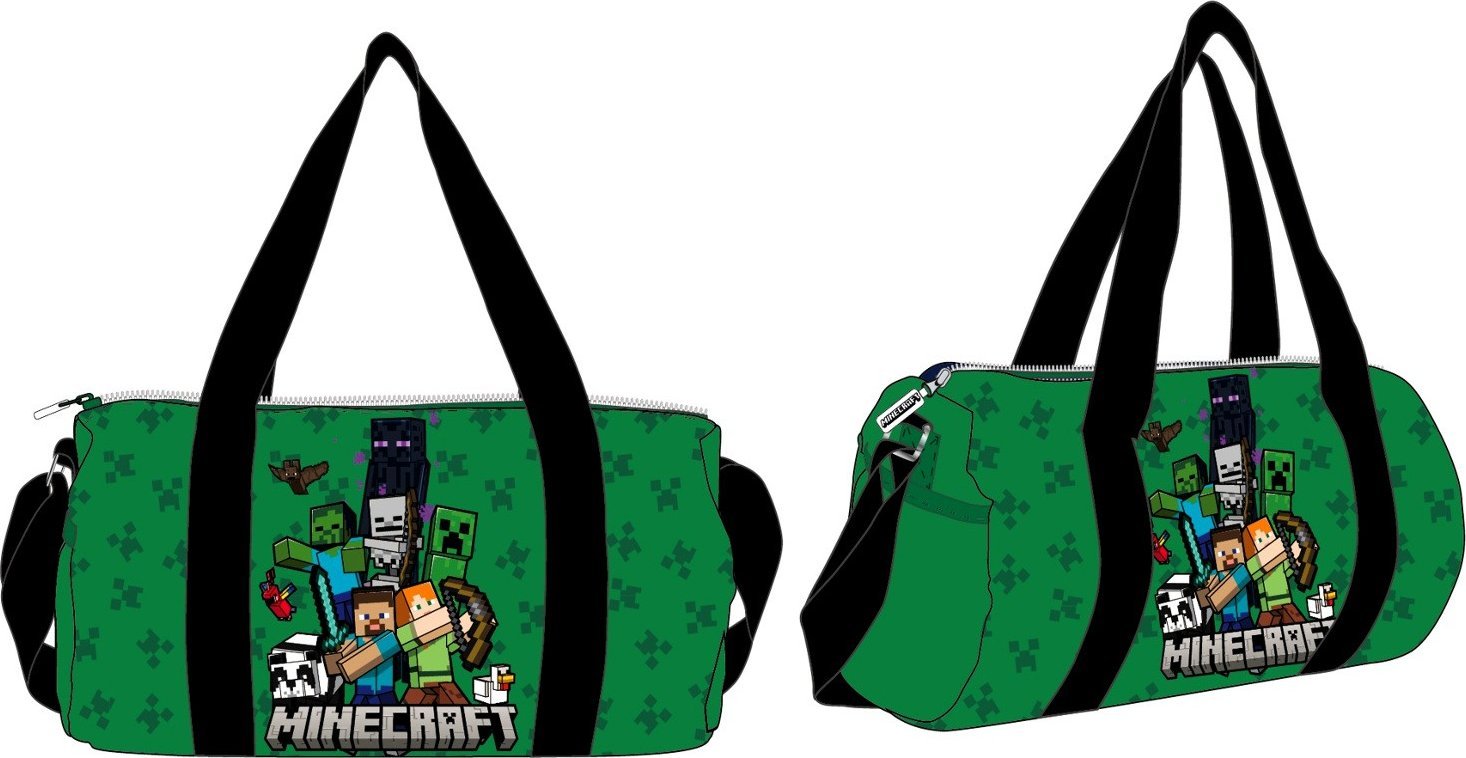 DIFUZED Torba sportowa podróżna na basen Minecraft