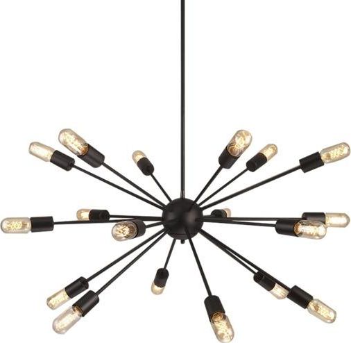 Lampa wisząca Azzardo Orbit industrial czarny (AZ1657)