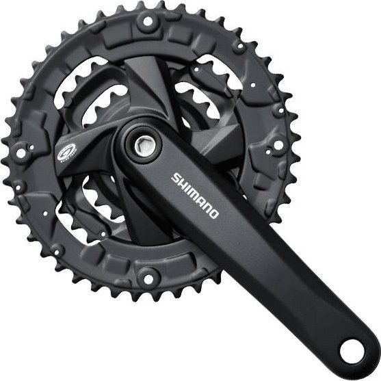 Shimano Mechanizm korbowy Acera 9-rzęd -FCM-371E866CL- 175 mm 48x36x26T czarny Uniwersalny