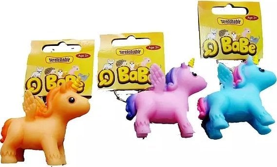 Breloczek Hipo Brelok Jednorożec 5cm z groszkiem A243-K mix p6 cena za 1 szt