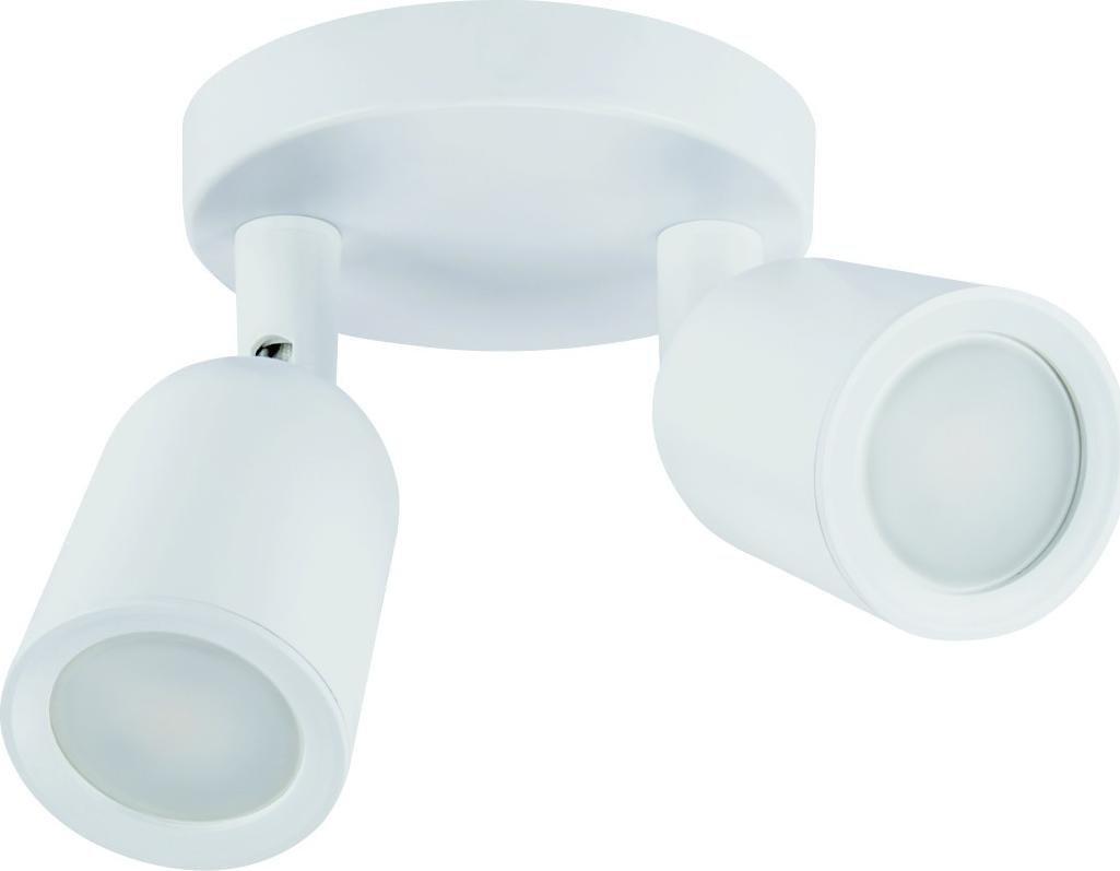 Lampa sufitowa IDEUS Nowoczesna lampa sufitowa BOGNA 03984 Ideus regulowana nad łóżko biała