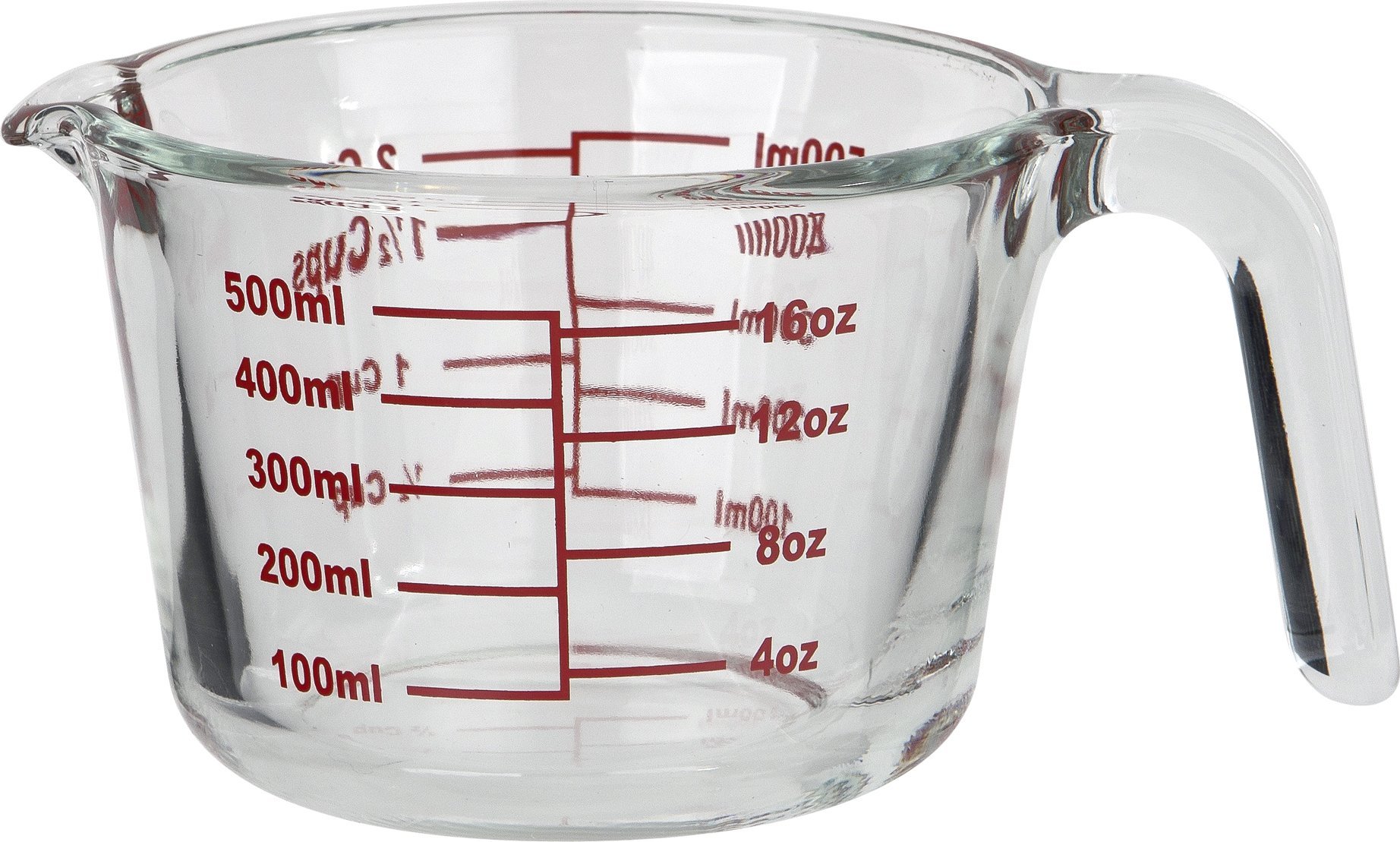 MPLCo Dzbanek miarowy pojemnik szklany 500 ml