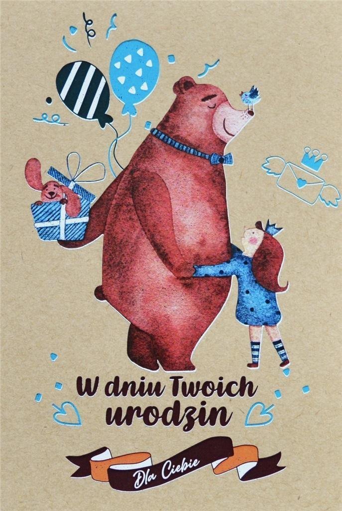 Trend Kartka okolicznościowa Urodziny