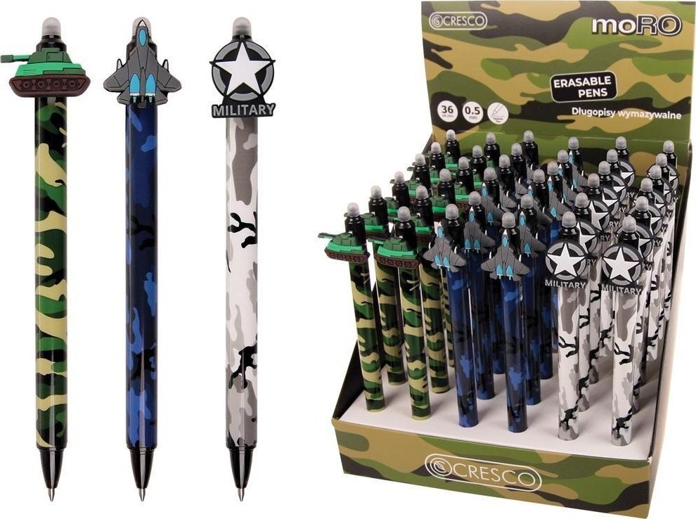 Cresco Długopis wymazywalny Moro (36szt)
