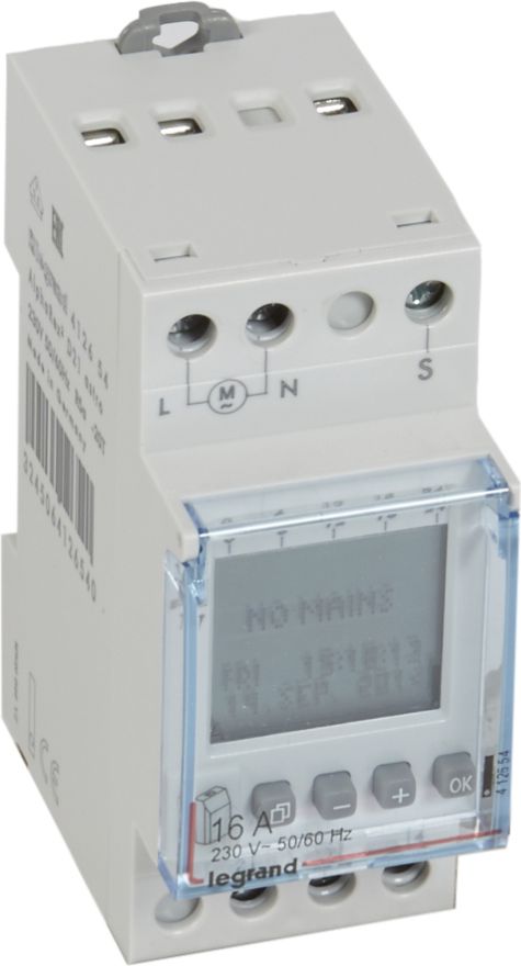 Legrand Programator cyfrowy astronomiczny 1-kanałowy 2-modułowy 412654