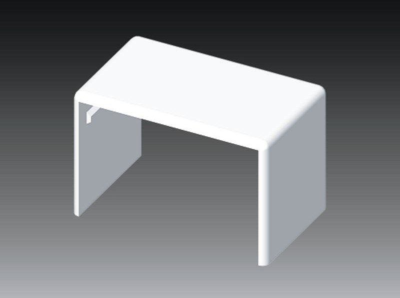 Kopos Pokrywa łącząca LH biała 60 x 40mm (8652)