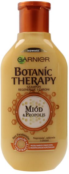 Garnier Botanic Therapy Miód & Propolis Szampon do włosów bardzo zniszczonych 400ml