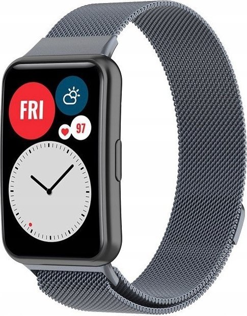 PASEK Bransoleta opaska do HUAWEI WATCH FIT stal