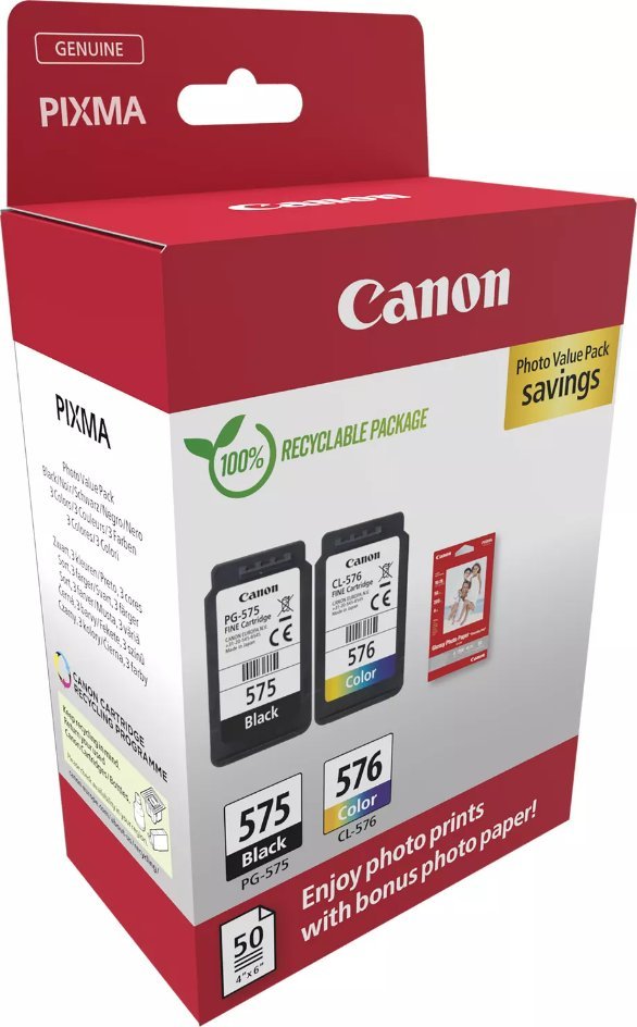 Tusz Canon Canon PG-575 / CL-576 Photo Value Pack