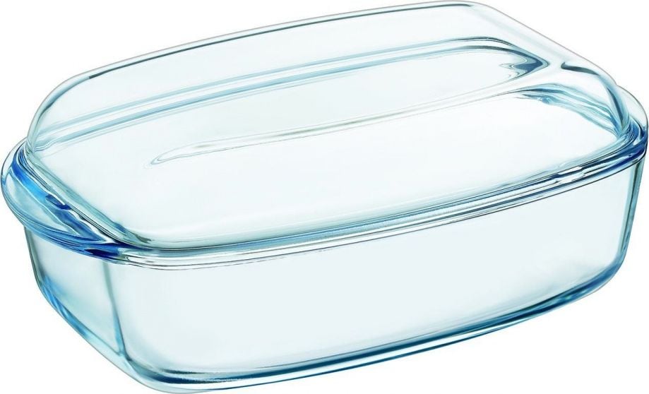 Pyrex naczynie do pieczenia Essentials 4,5 litra 33 cm szkło przezroczyste