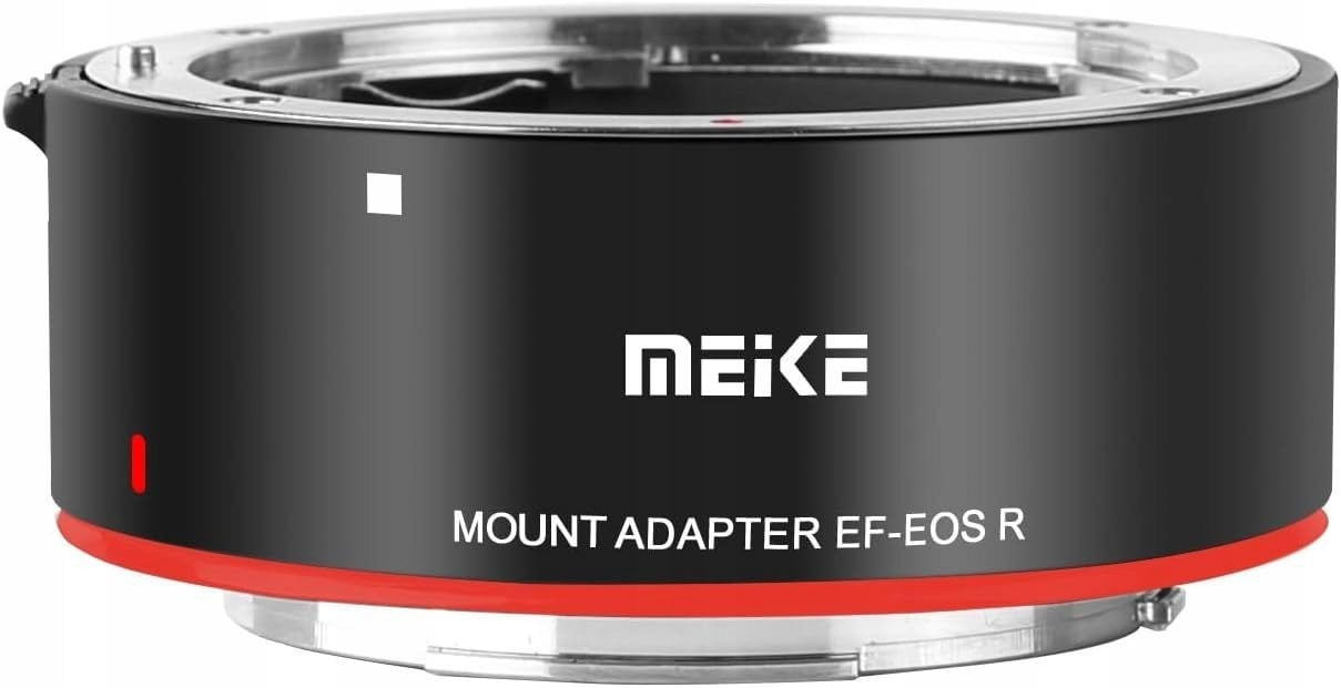 Adapter Redukcja do Canon EOS R RP na Obiektyw Canon EF EF-S Meike Chip AF / MK-EFTR-A