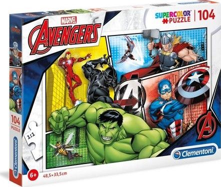 Clementoni Puzzle 104 elementy The Avengers