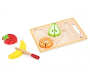 Viga 44789 Zabawa w krojenie – kolorowe owoce