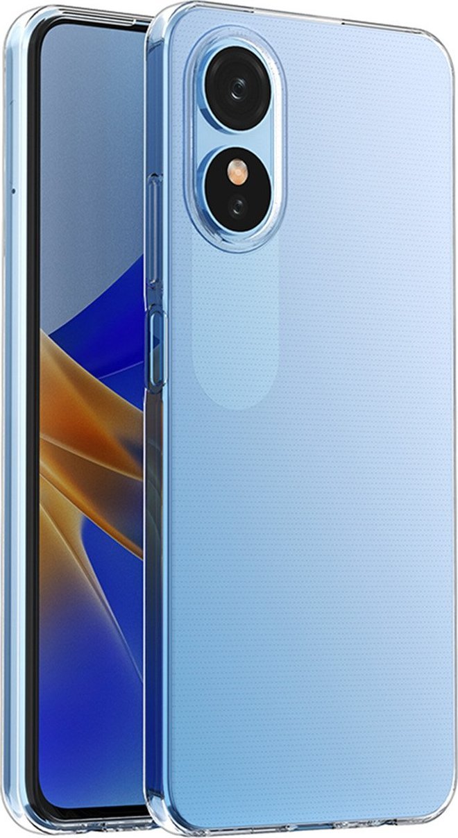 Hurtel Ultra Clear 0.5mm etui do Oppo A17 cienki pokrowiec przezroczyste