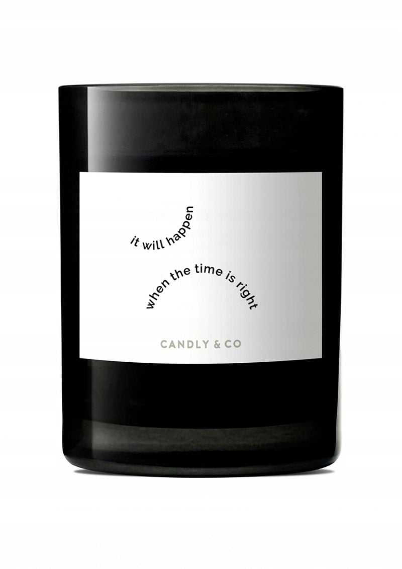 Świeca sojowa w szkle CANDLY&CO, It Will Happen When The., zapach No.3, 250g