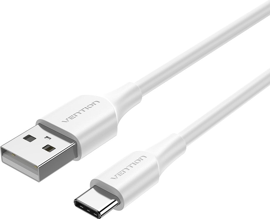 Kabel USB Vention USB-A - USB-C 1.5 m Biały (CTHWG)