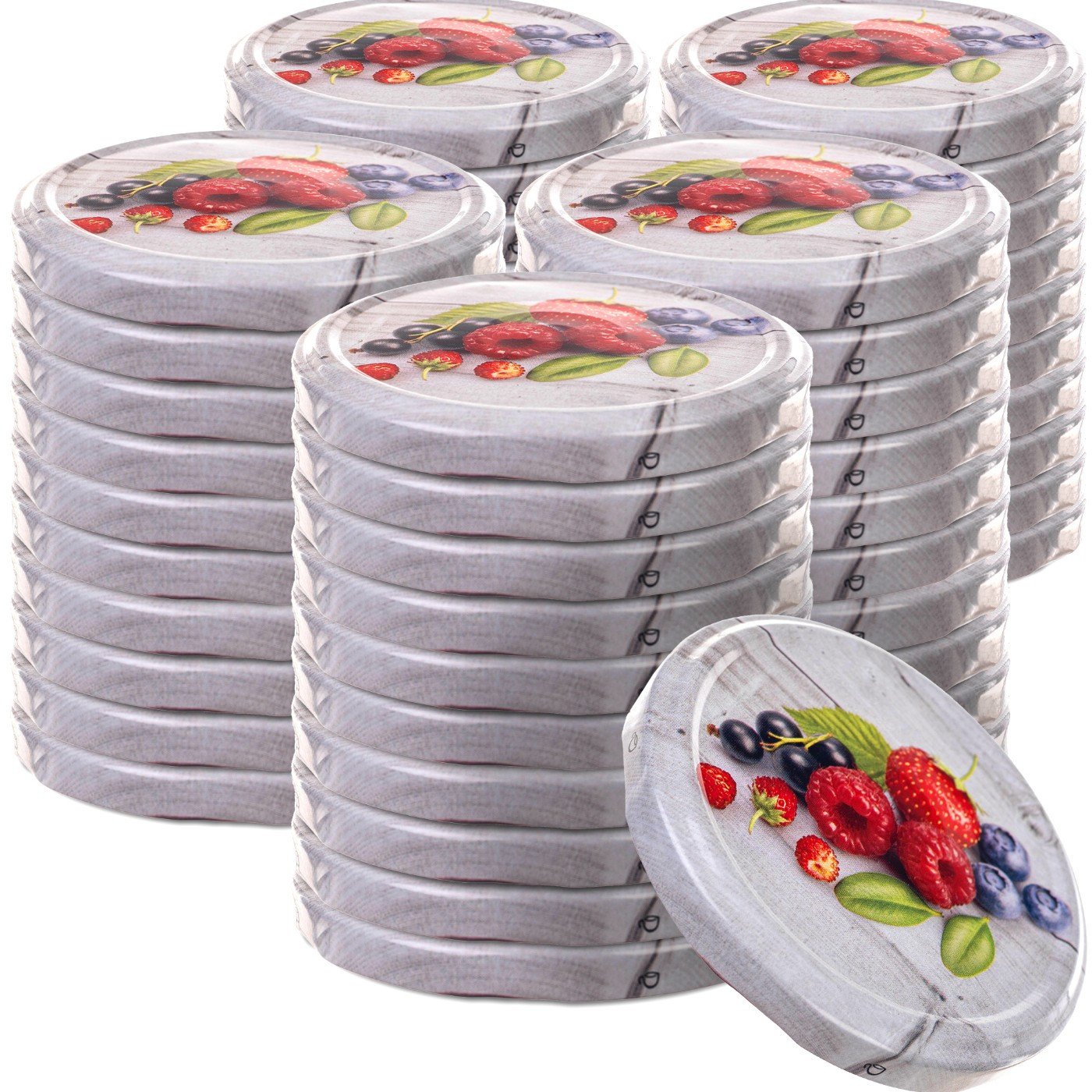 KADAX Zakrętki Do Słoików Wieczka Fi82 Nakrętki Na Słoiki Zakrętka Przetwory 50x