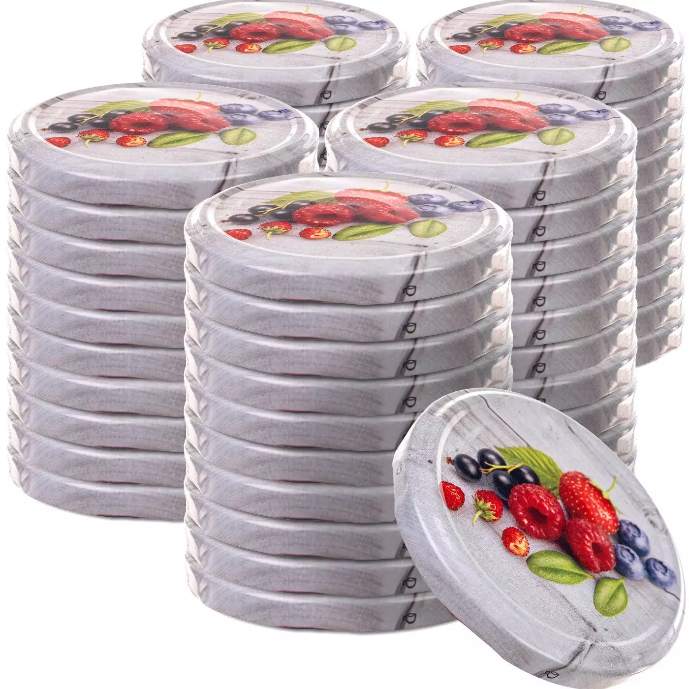 KADAX Zakrętki Do Słoików Wieczka Fi82 Nakrętki Na Słoiki Zakrętka Przetwory 50x