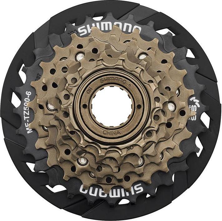 Shimano Wolnobieg nakręcany Shimano MF-TZ500 (6-rzędowy) z osłoną