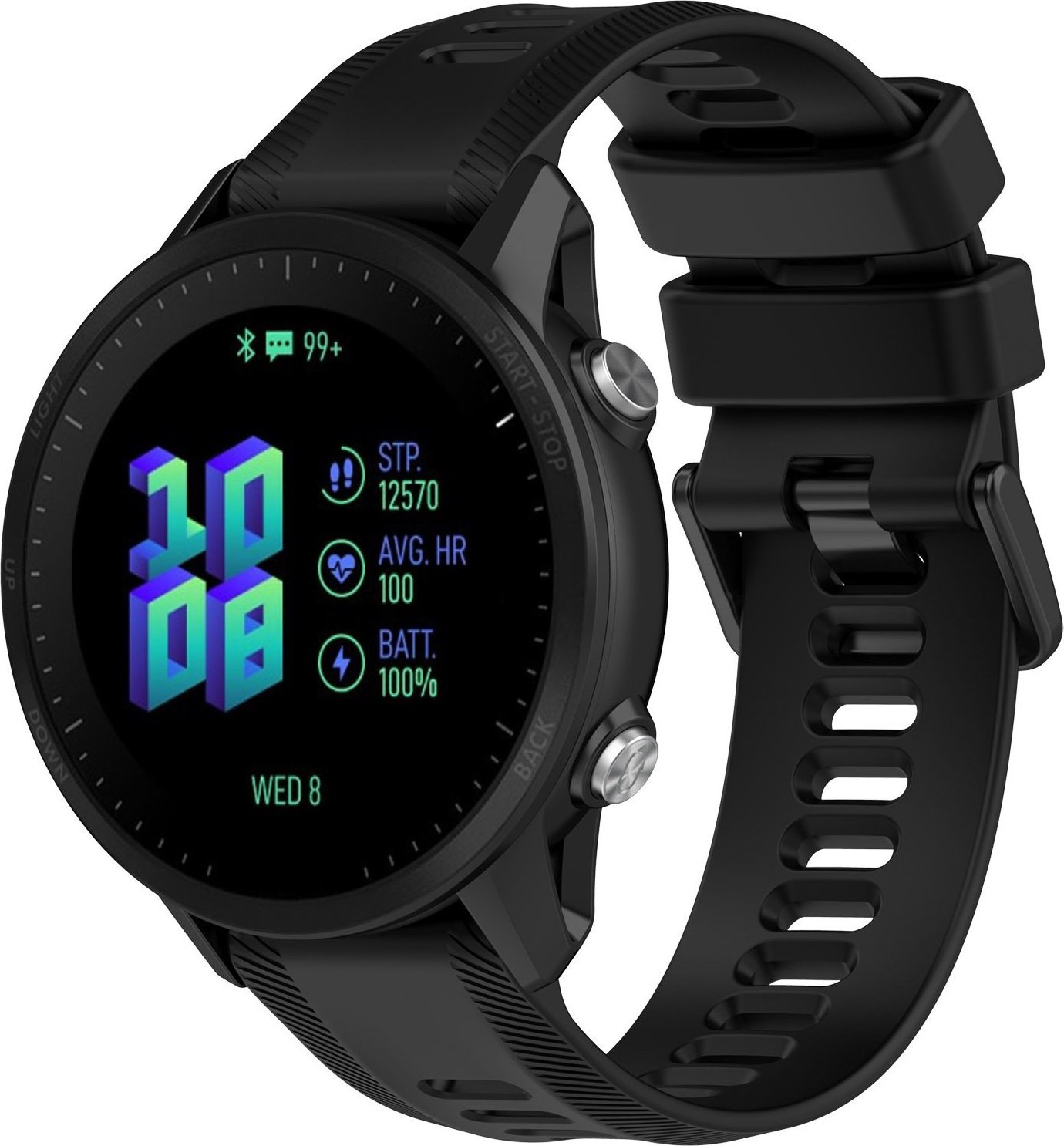 Pasek Silikonowy do Garmin Forerunner 955 / Solar