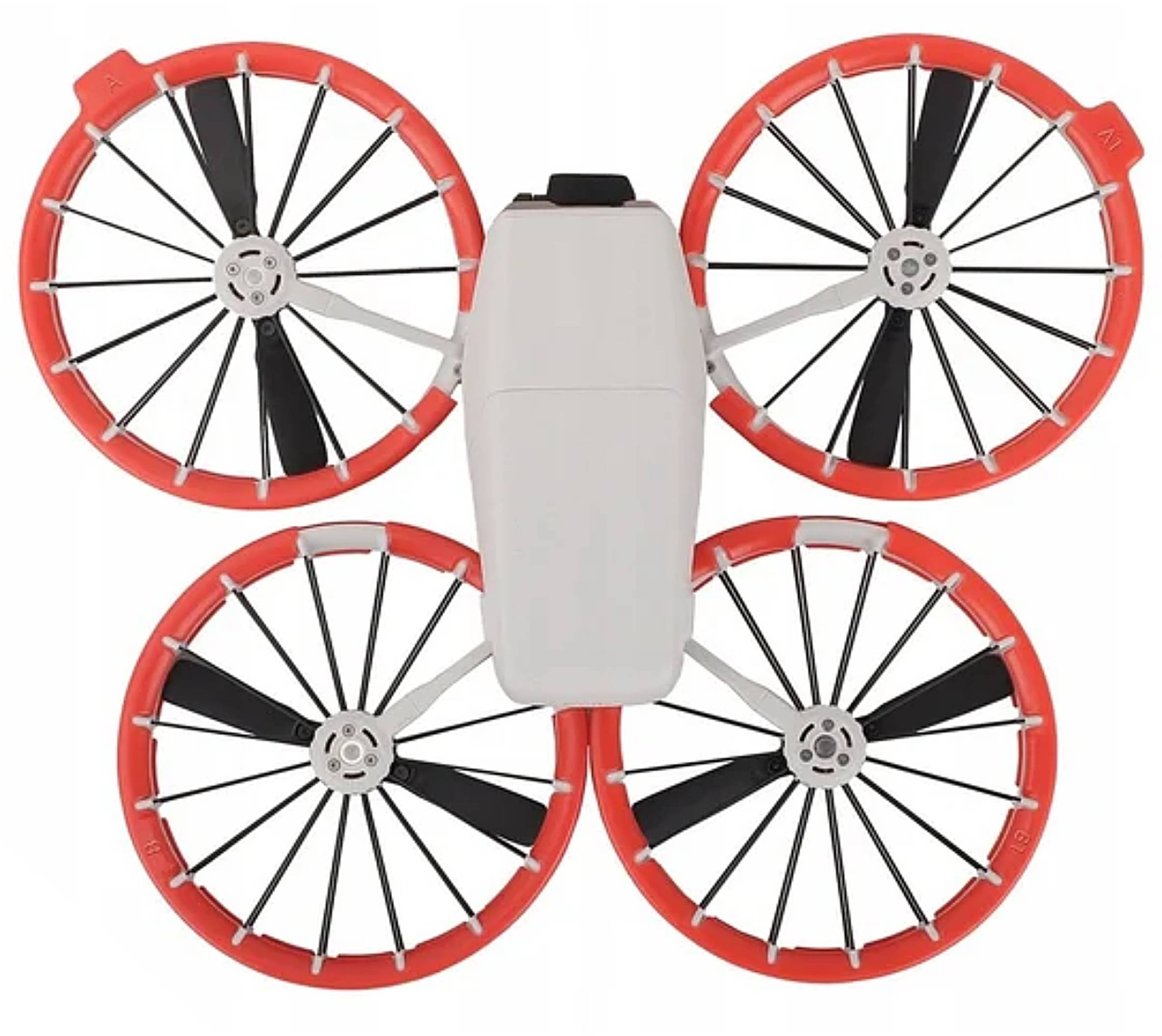 OSŁONA OCHRONNA ZABEZPIECZENIE ŚMIGIEŁ ANTYKOLIZYJNE SUNNYLIFE DO DJI FLIP - CZERWONE