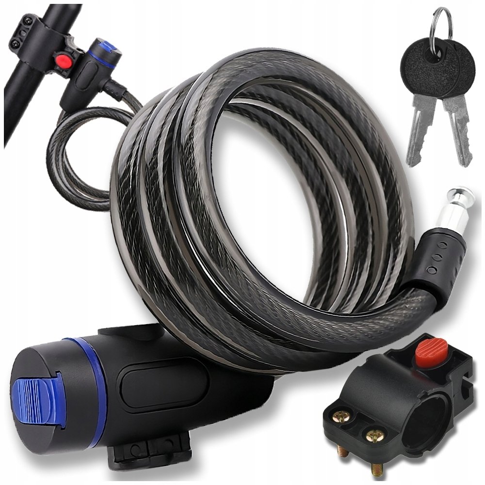 Alogy Zabezpieczenie rowerowe linka ARSA GO ROWEROWA NA ROWER MOCNE