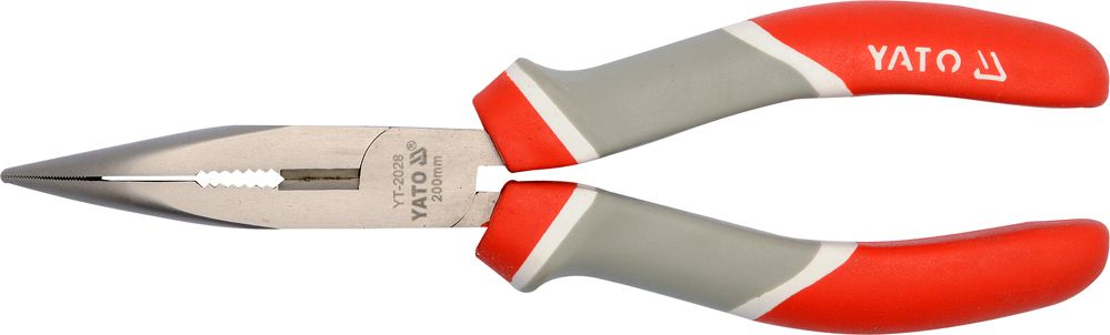 Yato Szczypce wydłużone wygięte 200mm (YT-2028)