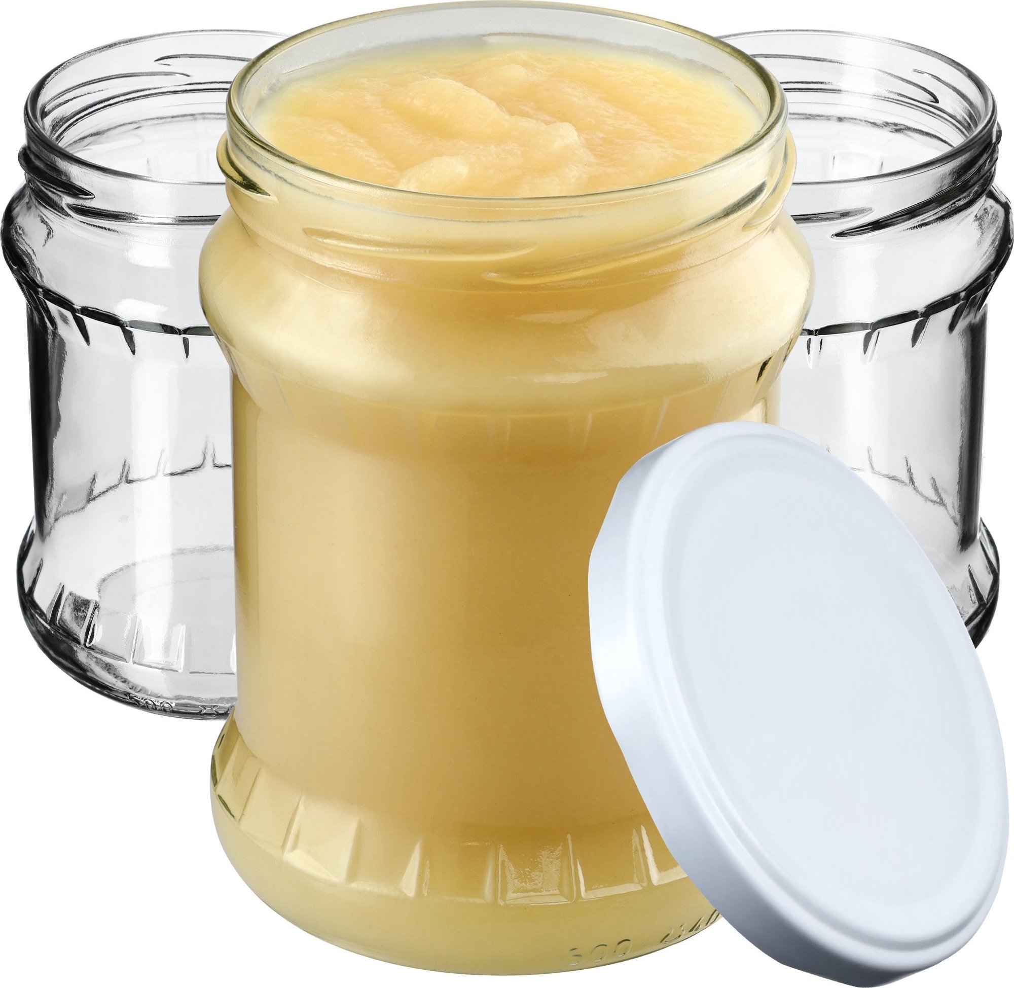 Kadax 8x Słoik Na Przetwory 500ml Dżem Miód Wieczko fi82