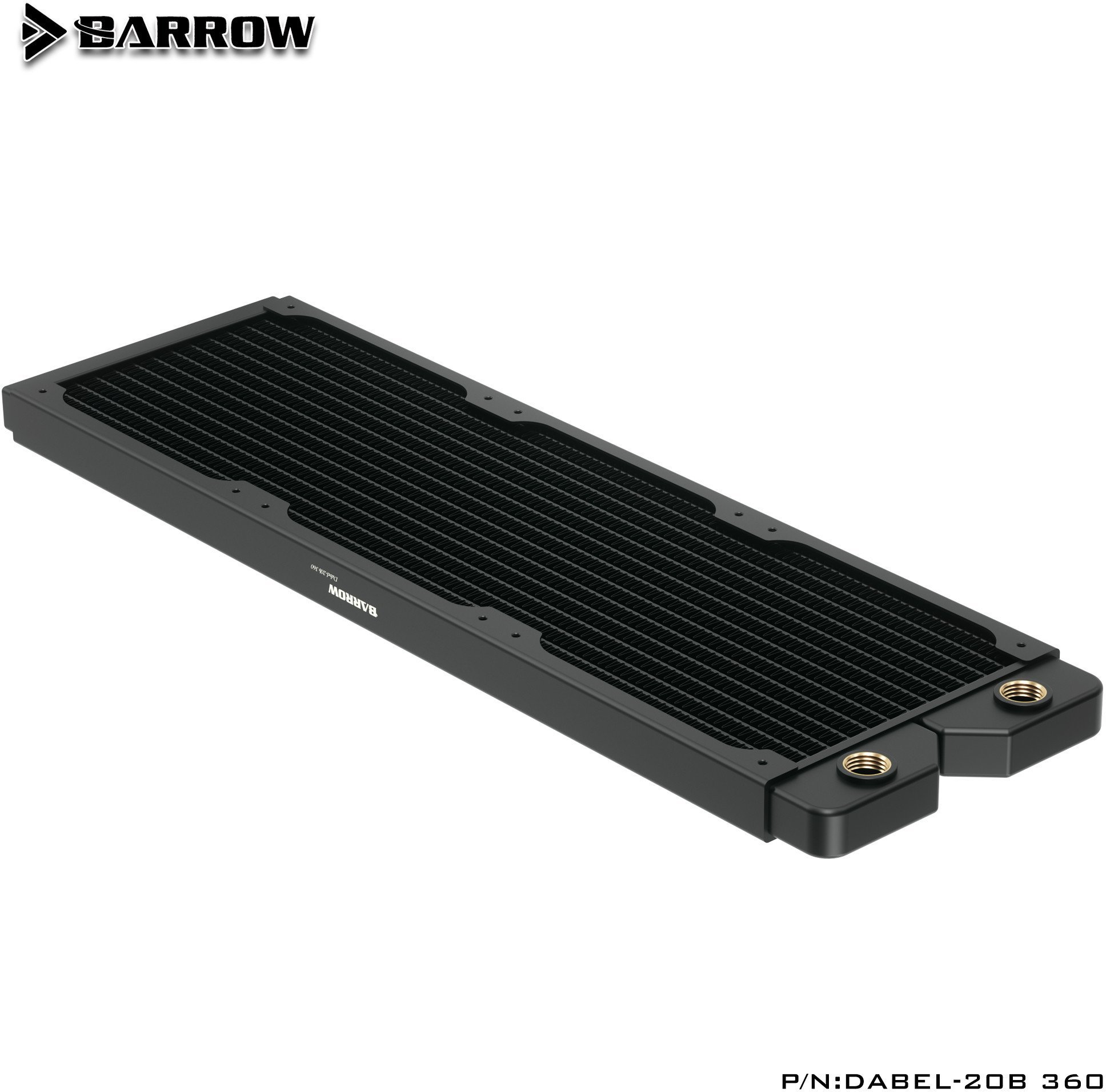 Barrow Dabel-20b Radiator 240 mm - schwarz