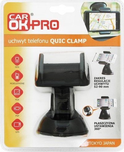 Profast Samochodowy uchwyt na telefon z przyssawką 52-90 mm