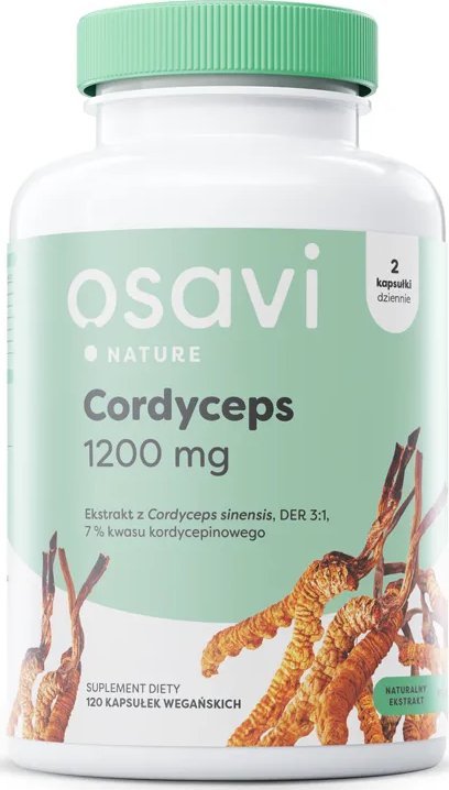 Osavi Osavi - Kordyceps, 1200mg, 120 vkaps